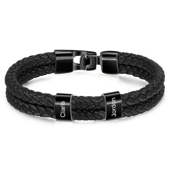Bracelet en Cuir pour Homme Personnalisable