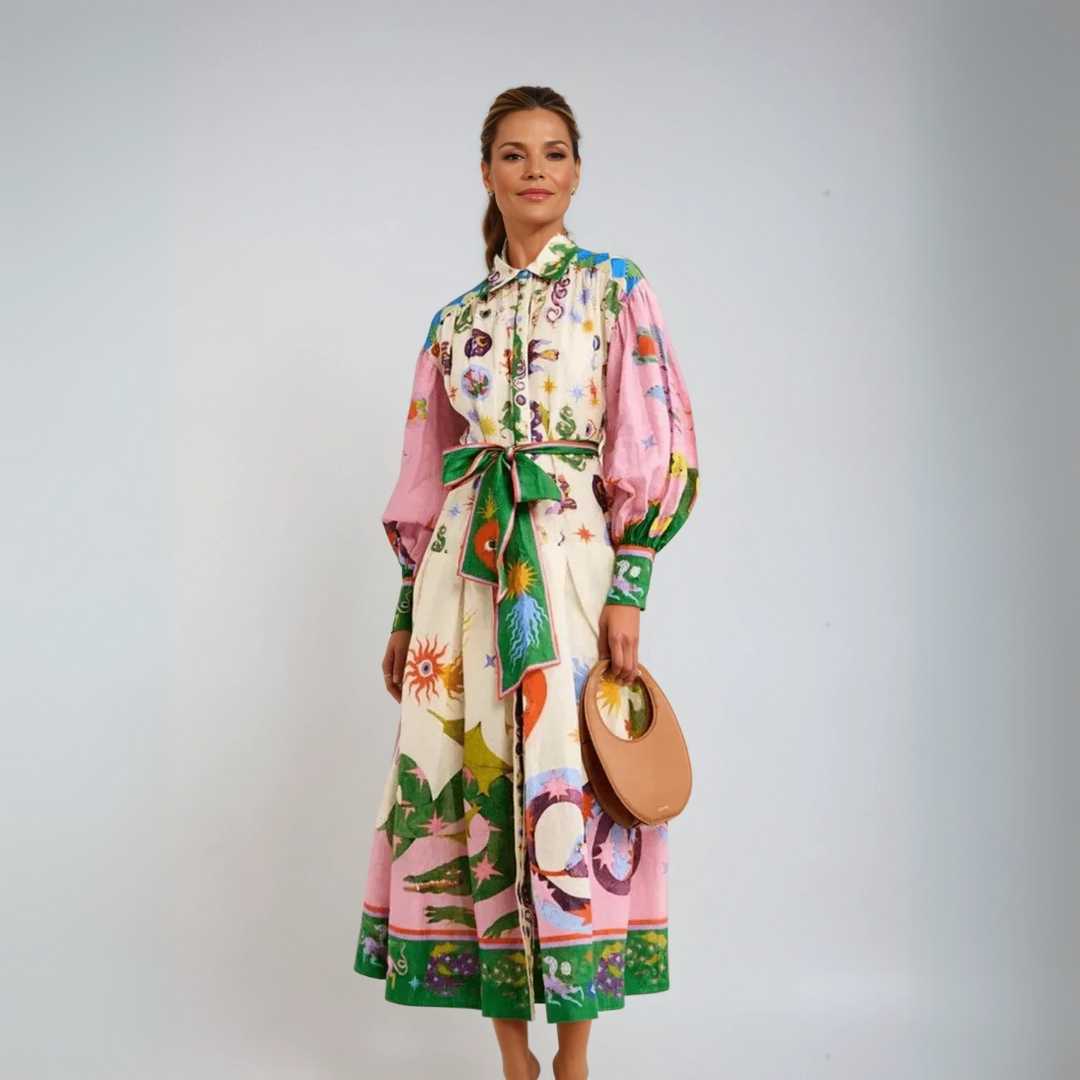 Dorthe™ | Élégante Robe Maxi de Style Italien