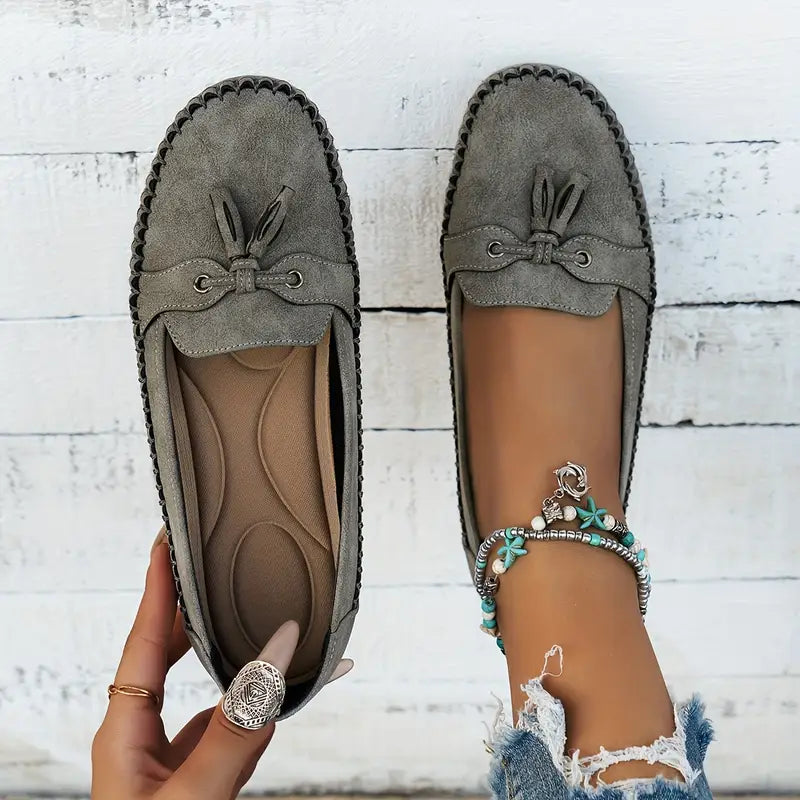 KAYSI™ | Mocassins Doux et Confortables