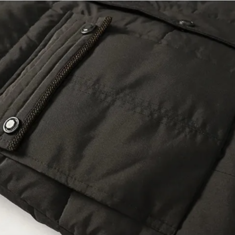 Yani - Elegante wattierte Fleece-Winterjacke