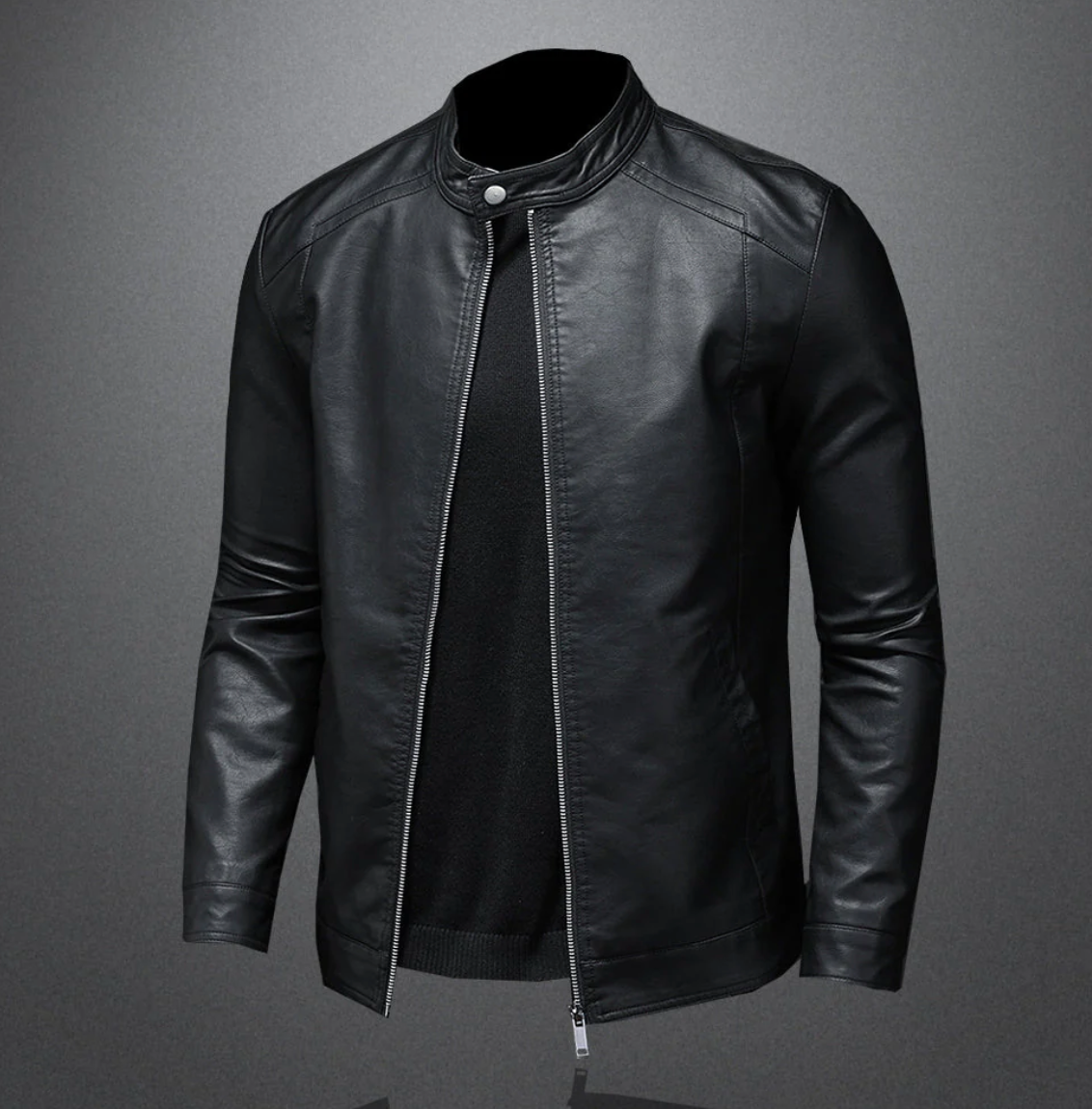 Yani - Veste de moto en cuir végan