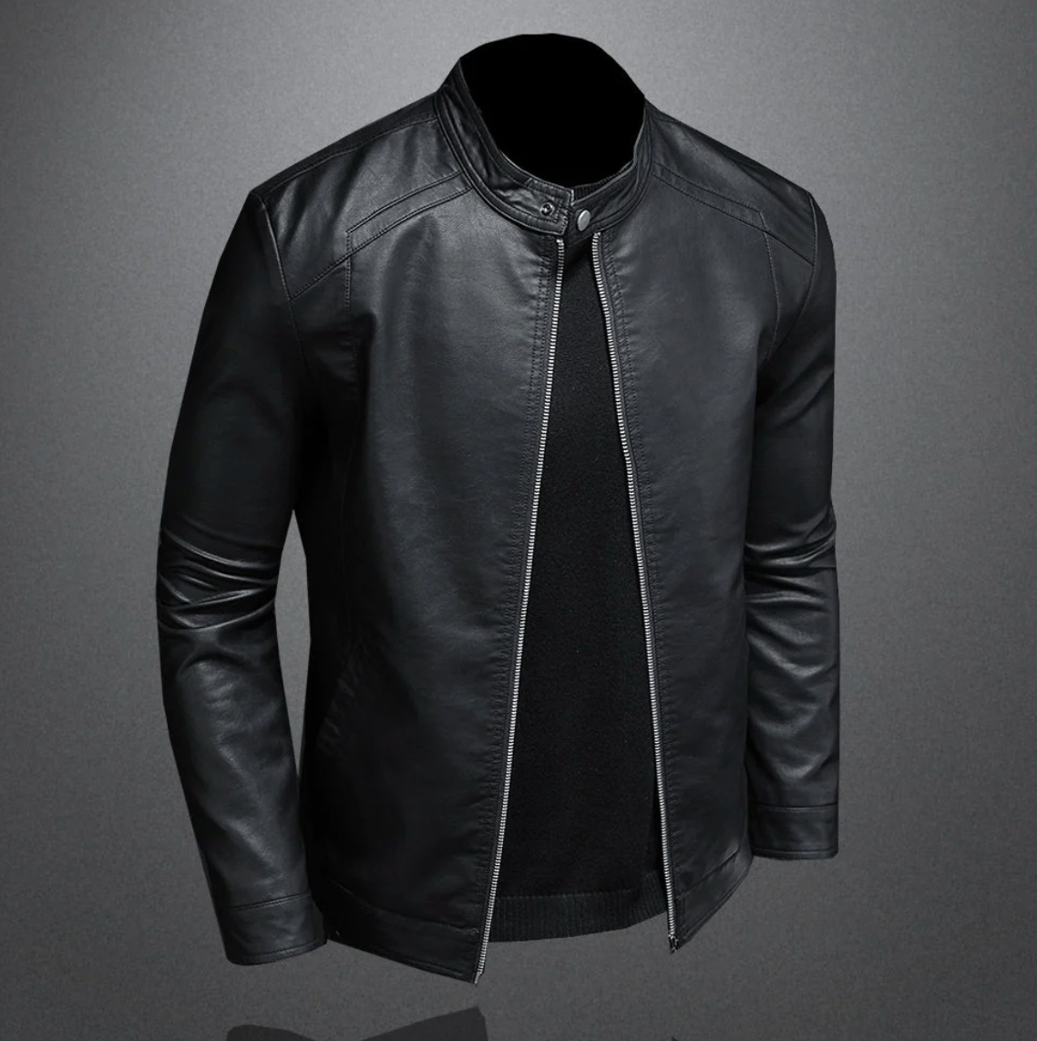 Yani - Veste de moto en cuir végan