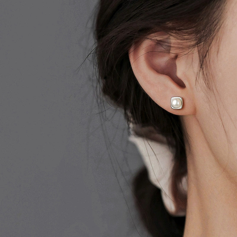 Boucles d'oreilles tendance en perles d'eau douce