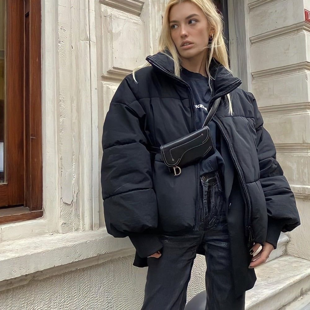 Yani - Veste Zippée à Col Puffer