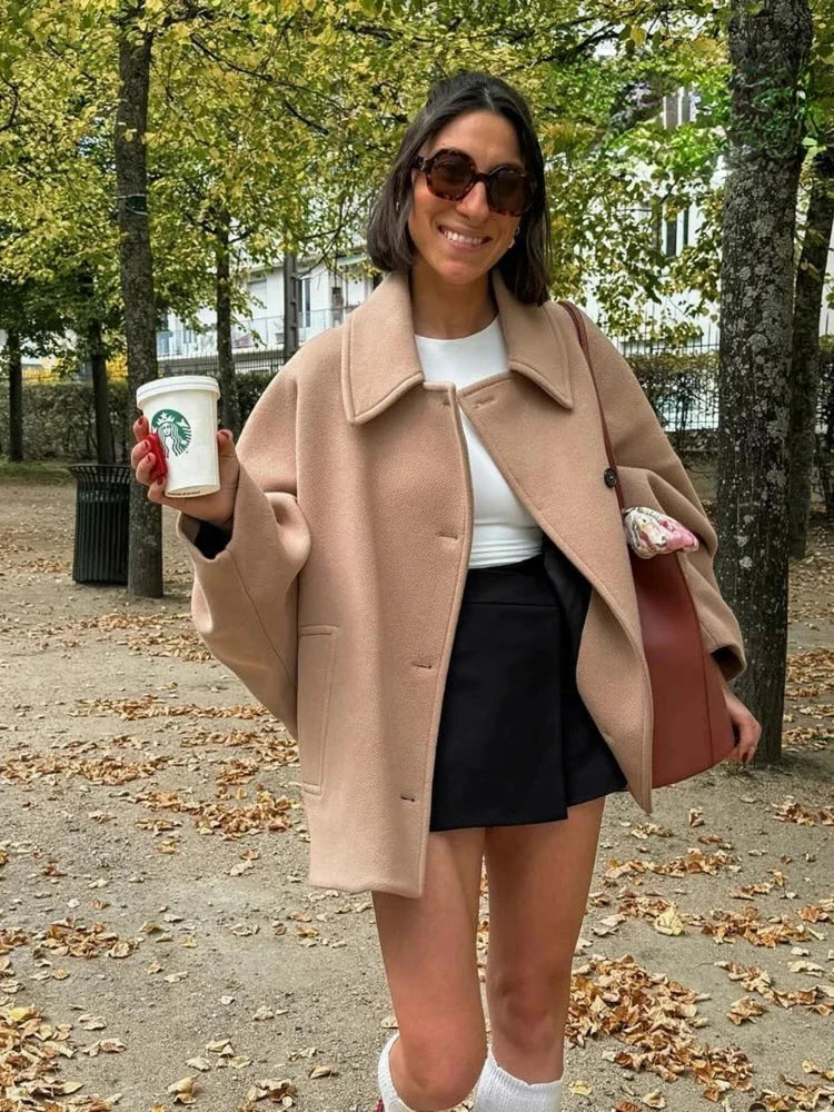 Yani - Manteau Vintage Décontracté