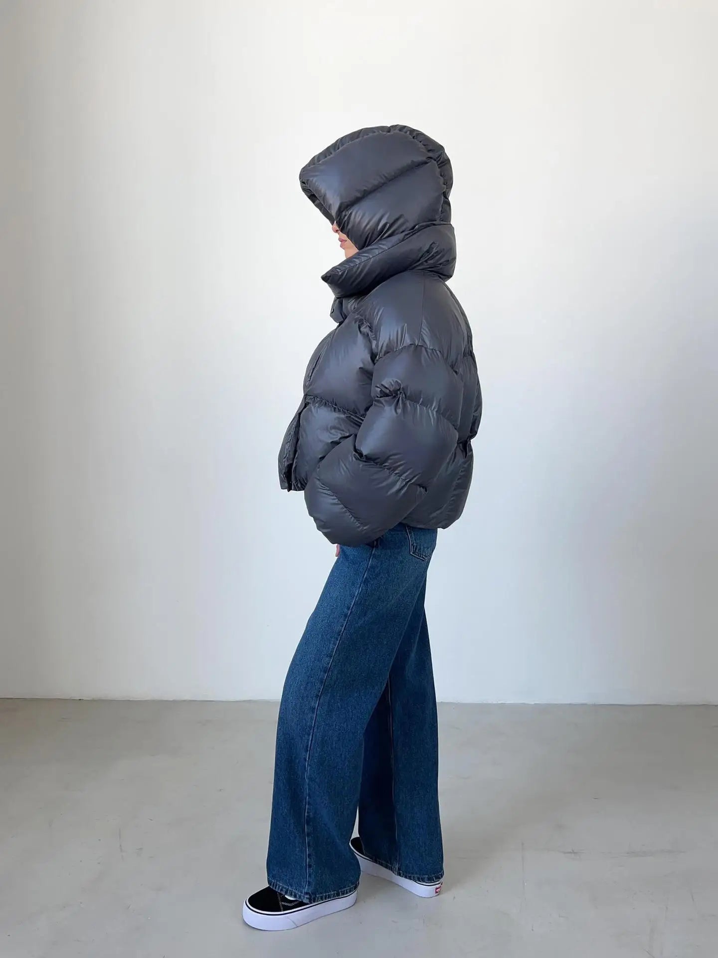 Yani - Veste Puffer Oversized à Double Couche