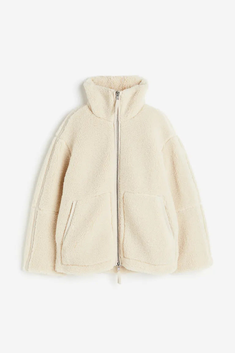 Yani - Veste en Fleece Surdimensionnée et Confortable