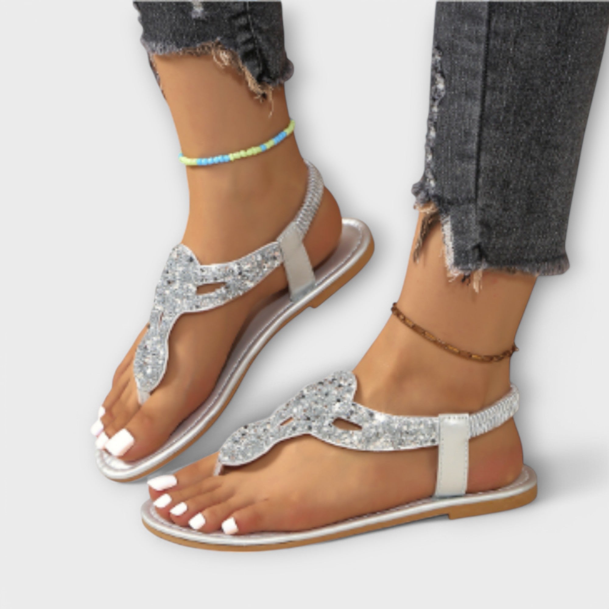 Kaelie™ Sandales avec Cristaux