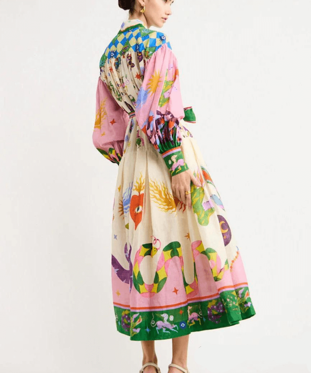 Dorthe™ | Élégante Robe Maxi de Style Italien