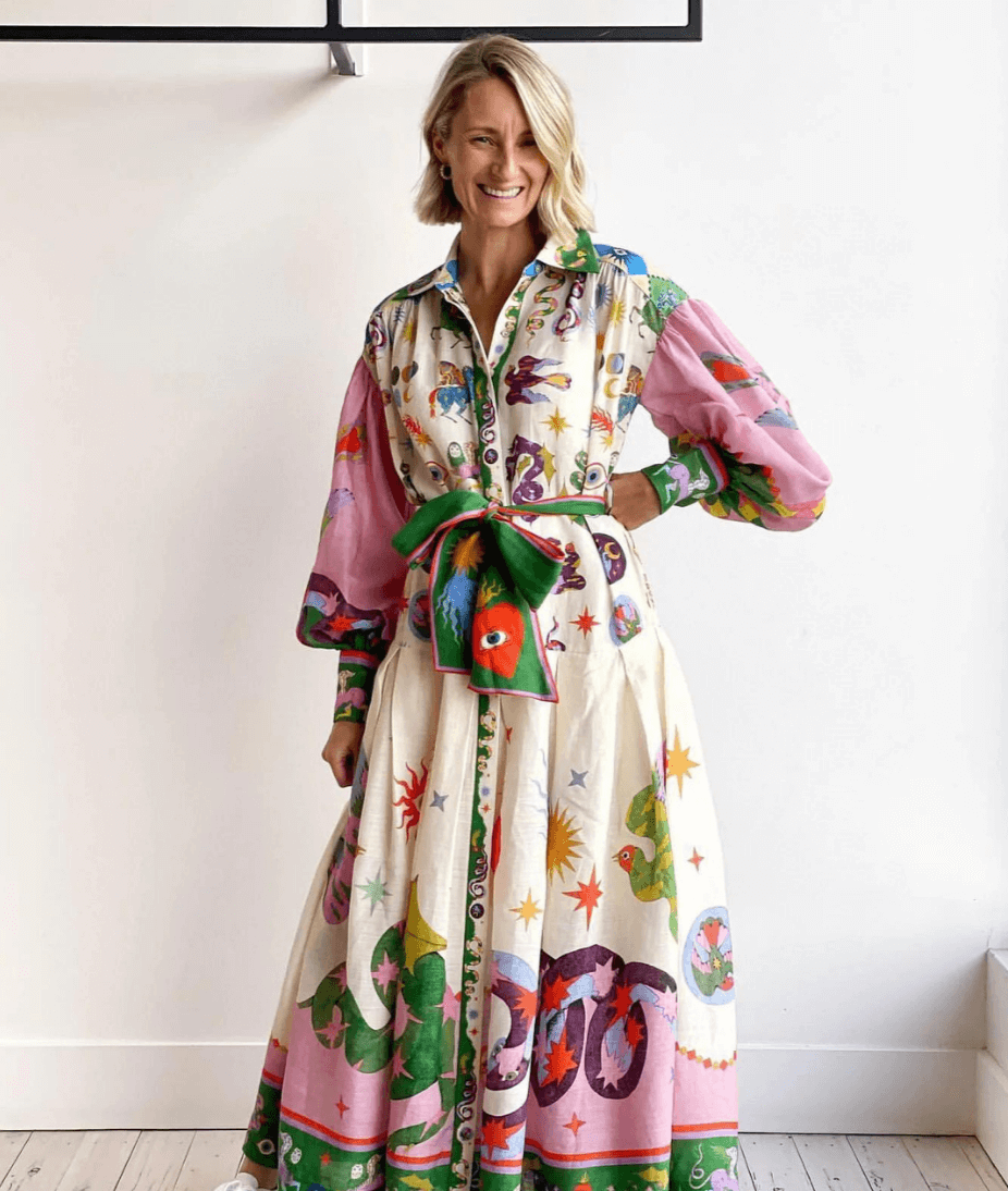 Dorthe™ | Élégante Robe Maxi de Style Italien