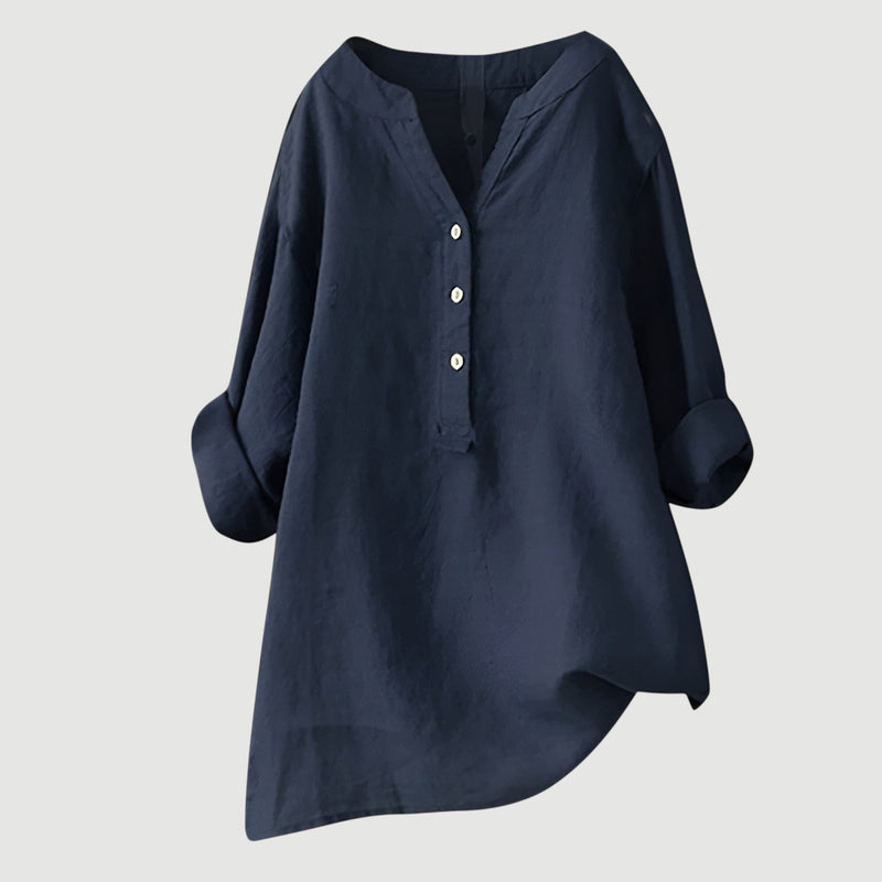 Zarina - Chemise en lin confortable