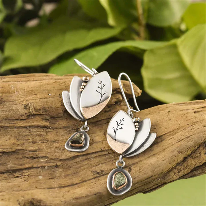 Boucles d'oreilles Vintage Silberblatt