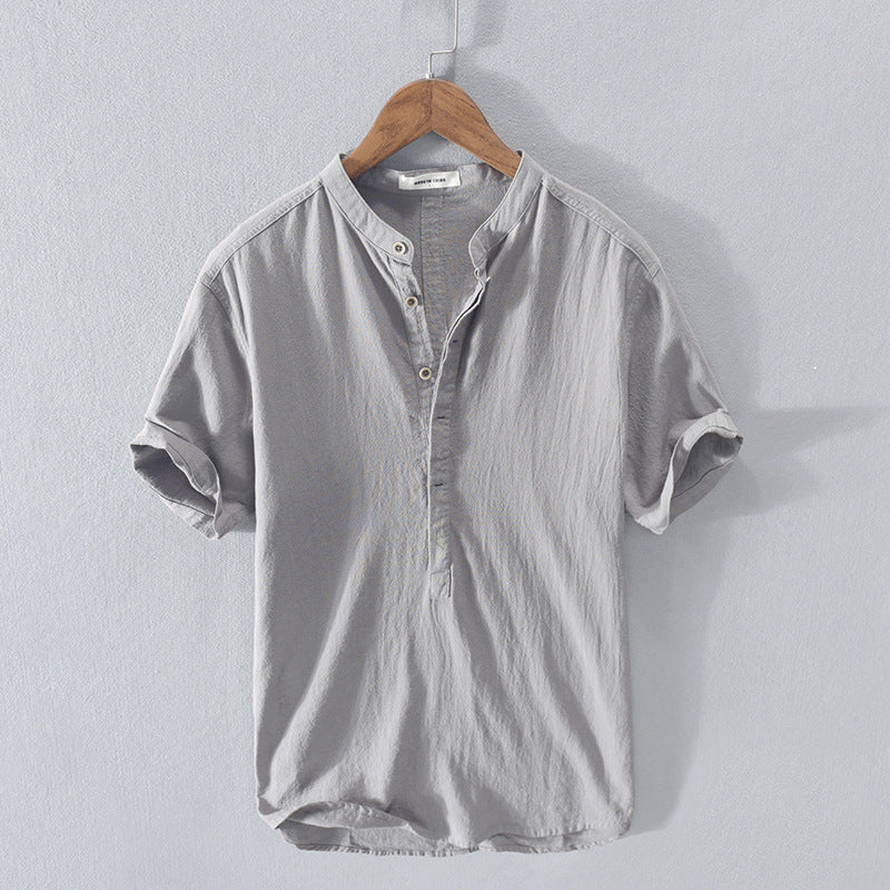 ULRICH | CHEMISE D'ÉTÉ EN MÉLANGE DE LIN POUR LÉGÈRETÉ ET CONFORT