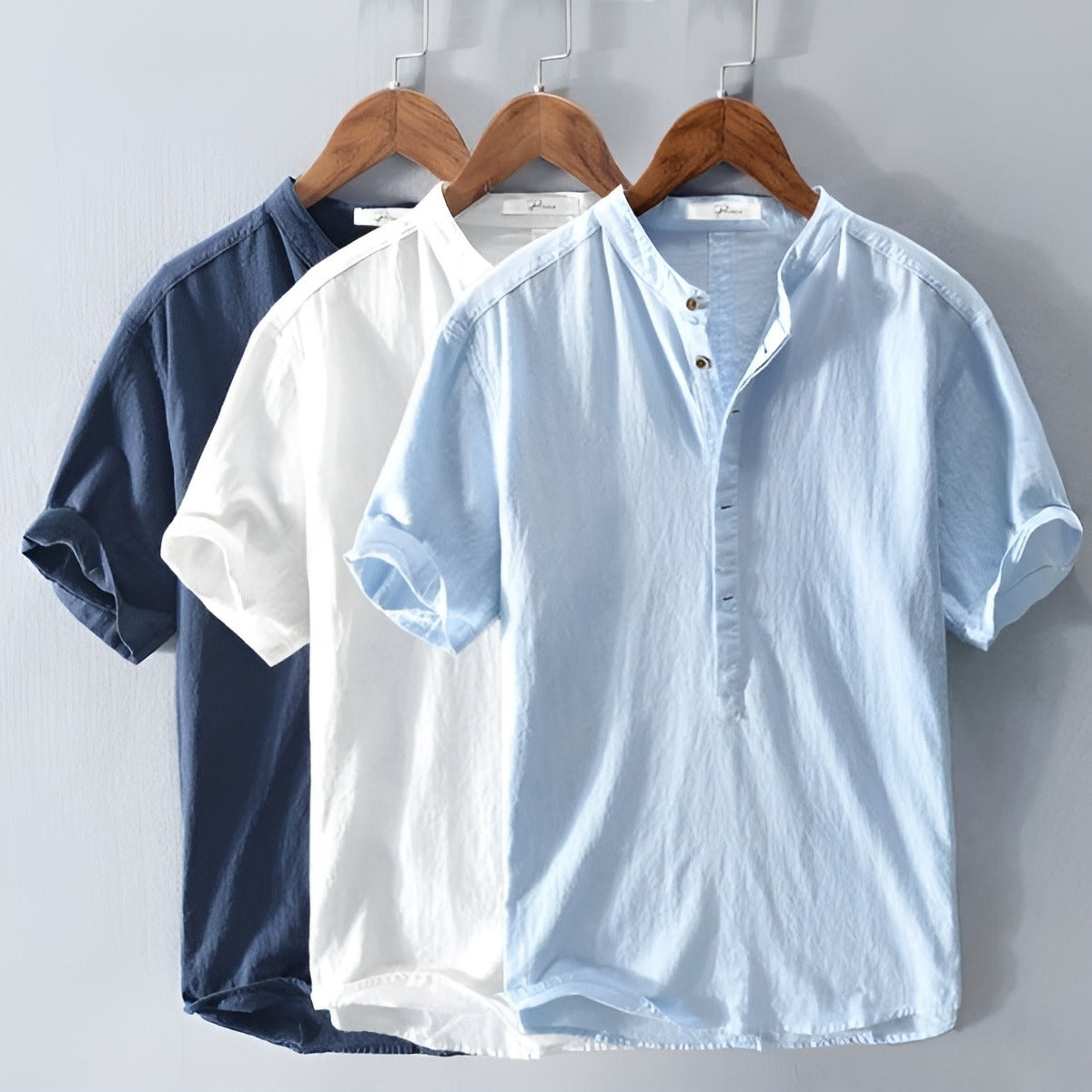ULRICH | CHEMISE D'ÉTÉ EN MÉLANGE DE LIN POUR LÉGÈRETÉ ET CONFORT
