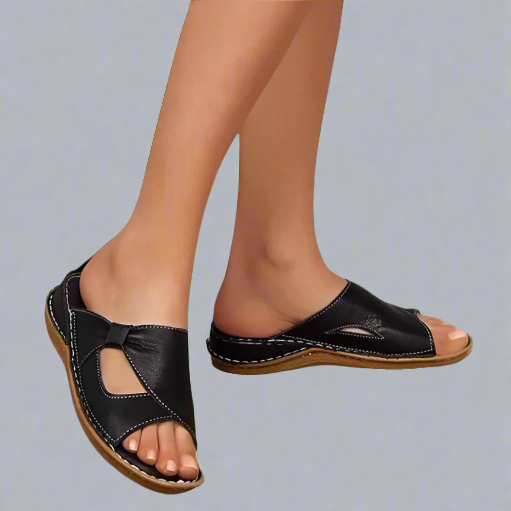 Yvonne™ Sandales en cuir premium