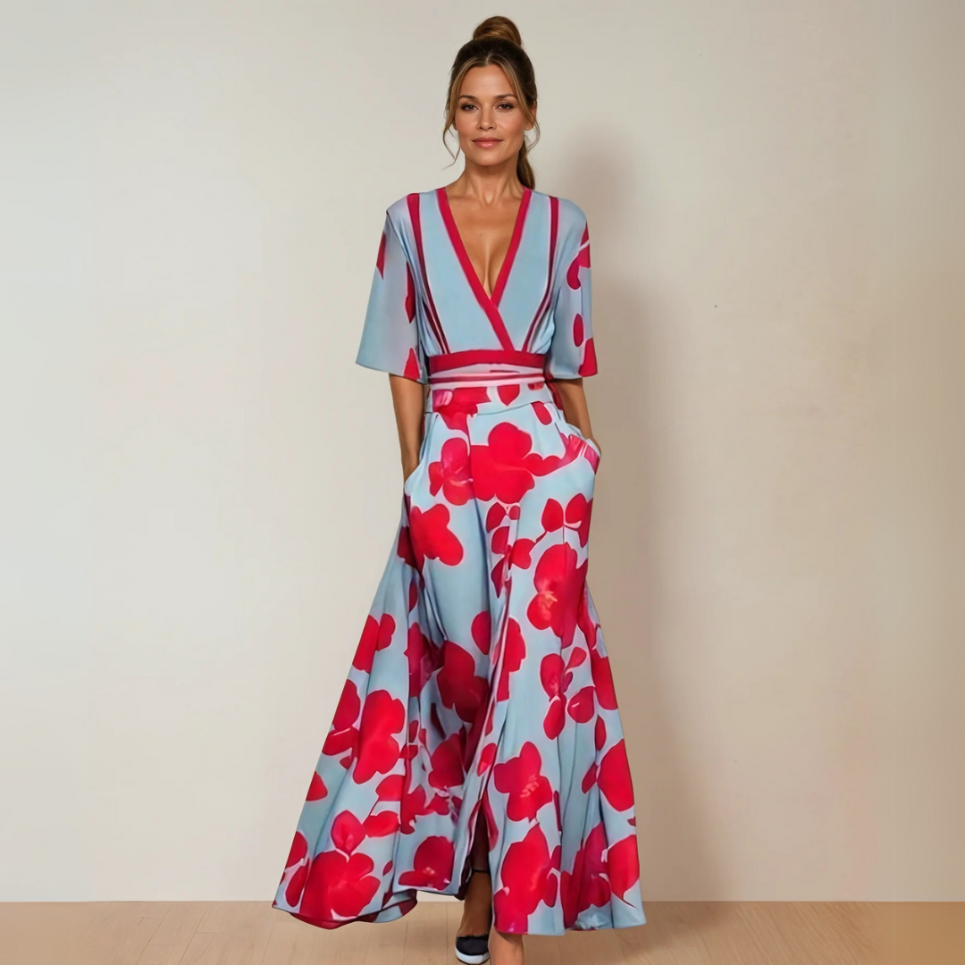 Amara | Timeless Floral Robe