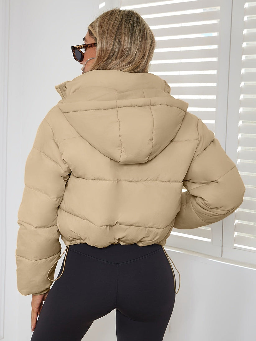 Yani -  Veste Bouffante avec Cordon de Serrage