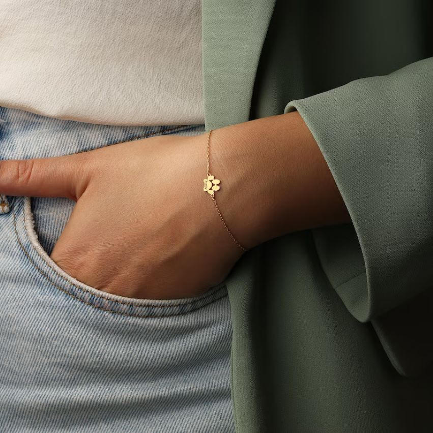 Bracelet Personnalisé Empreintes Éternelles - YANI BRUNER