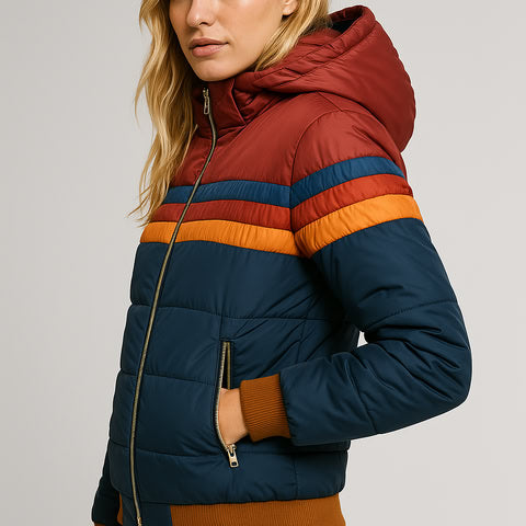 Yani -  Veste Rembourrée Rétro