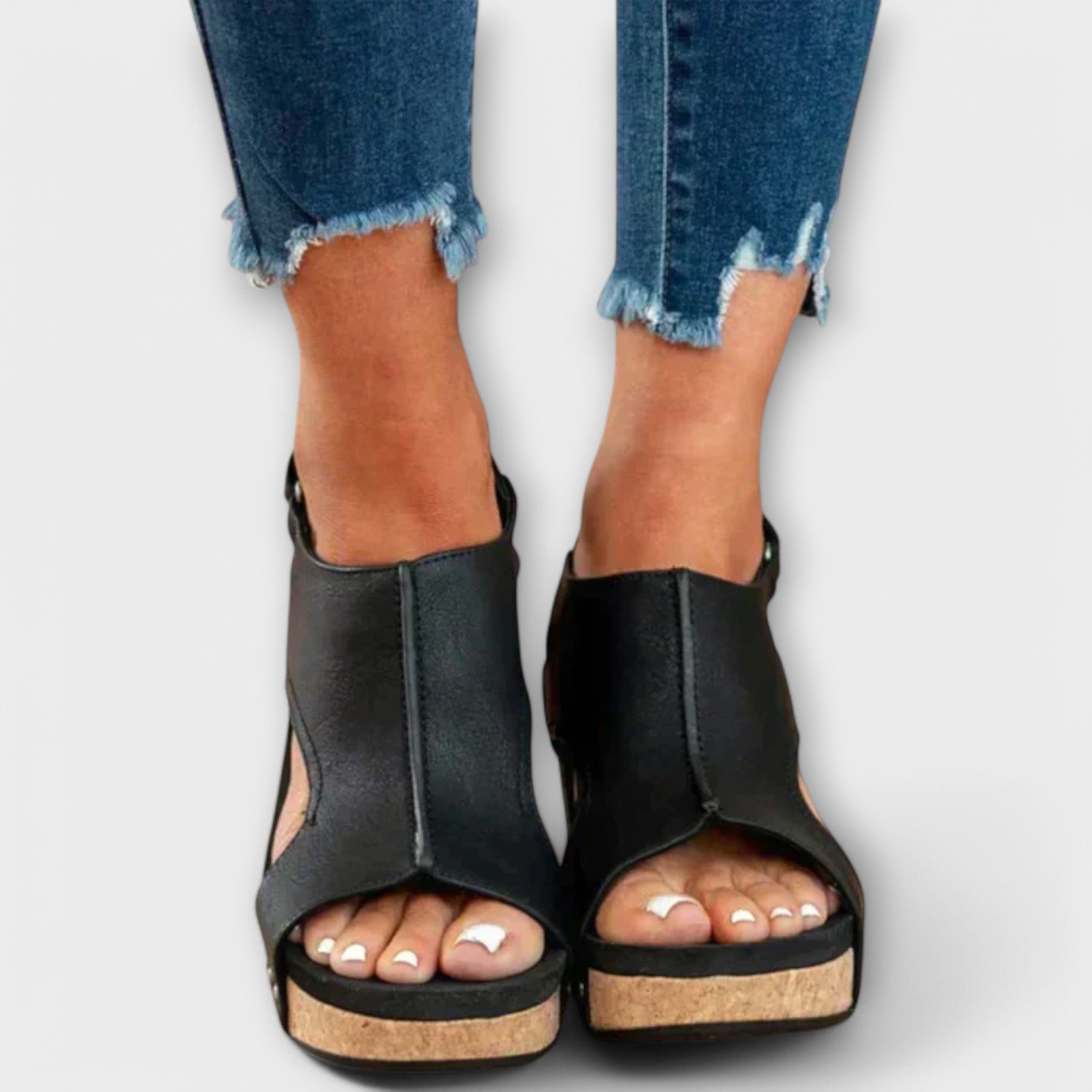 Chaussures Lina™ à talon compensé