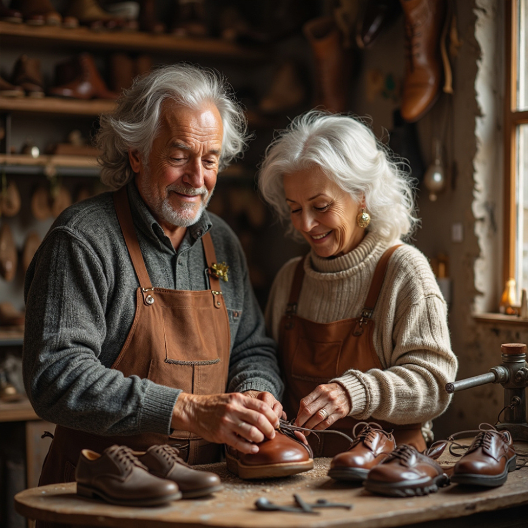 Andrew | Bottes de cowboy western personnalisées avec drapeau américain