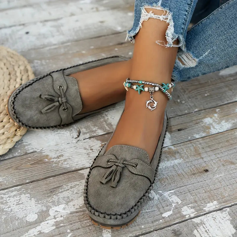 KAYSI™ | Mocassins Doux et Confortables