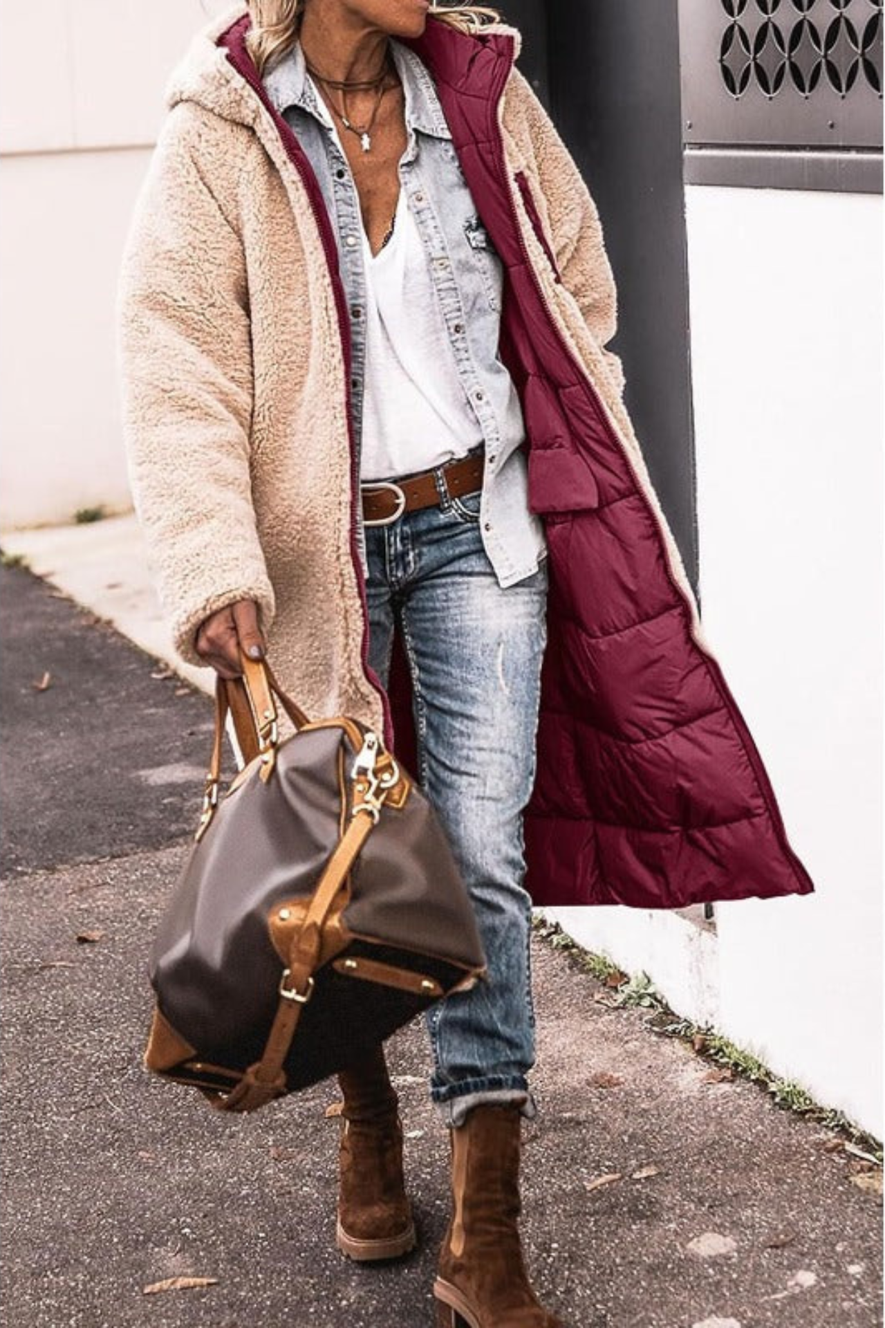 Yani -  Manteau Réversible