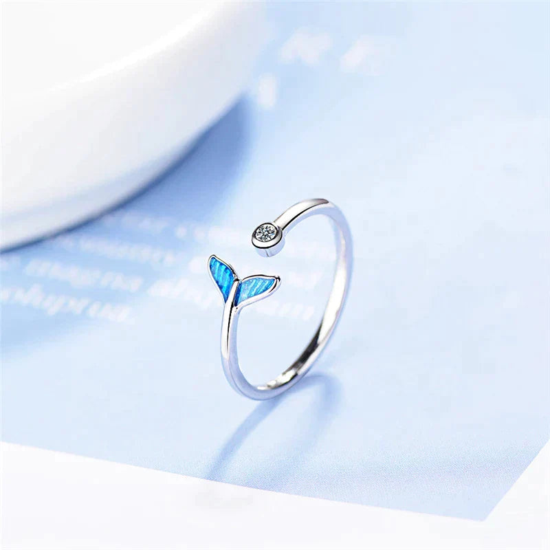 Bague en argent et zirconium