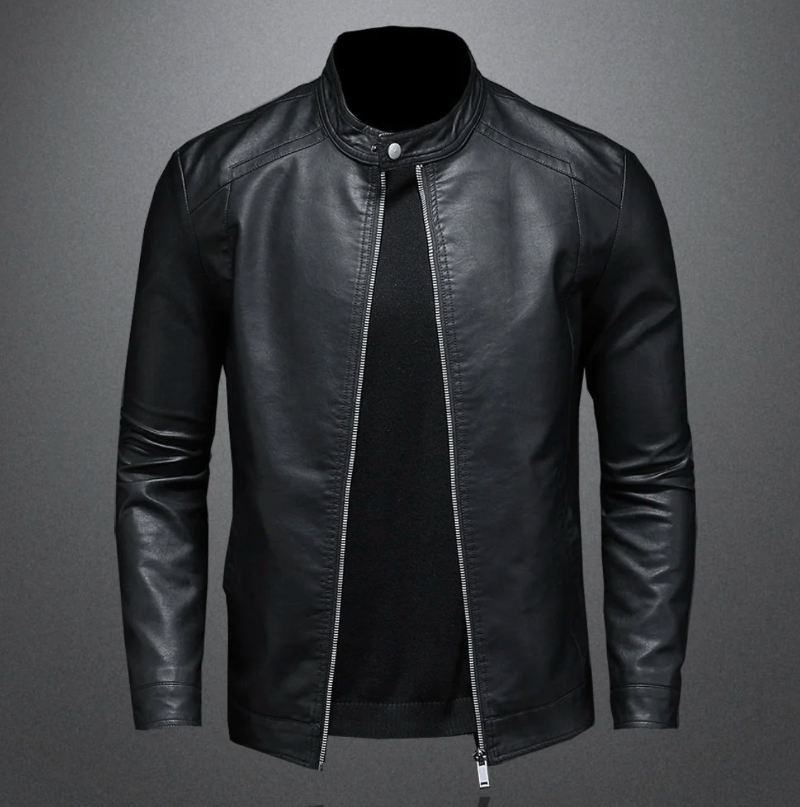 Yani -  Veste de moto en cuir végan