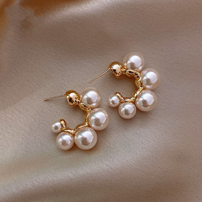 Boucles d'oreilles en perles sucrées