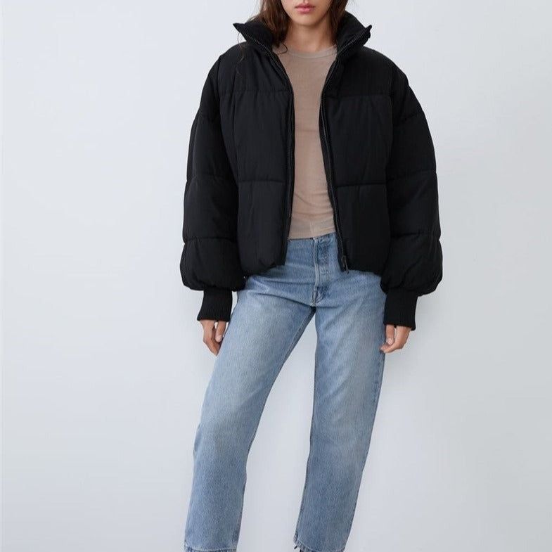 Yani -  Veste Zippée à Col Puffer