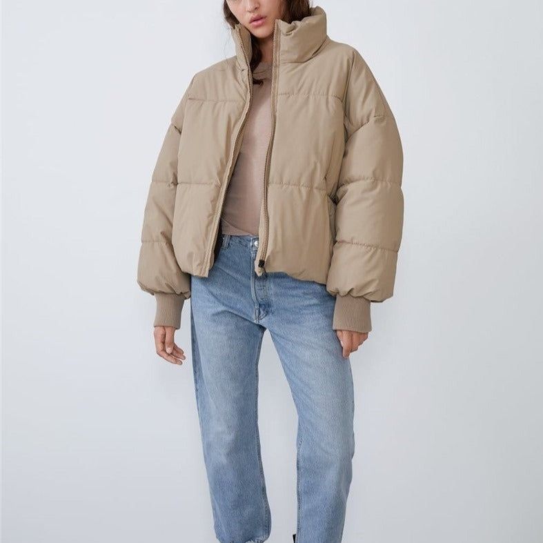Yani -  Veste Zippée à Col Puffer