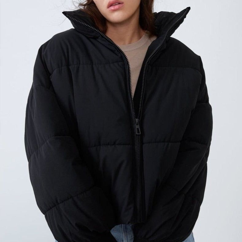 Yani -  Veste Zippée à Col Puffer