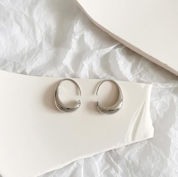 Boucles d'oreilles luxueuses plaquées or 18K