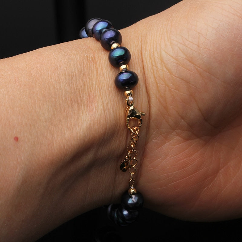Chérie - Bracelet à breloques effet perles