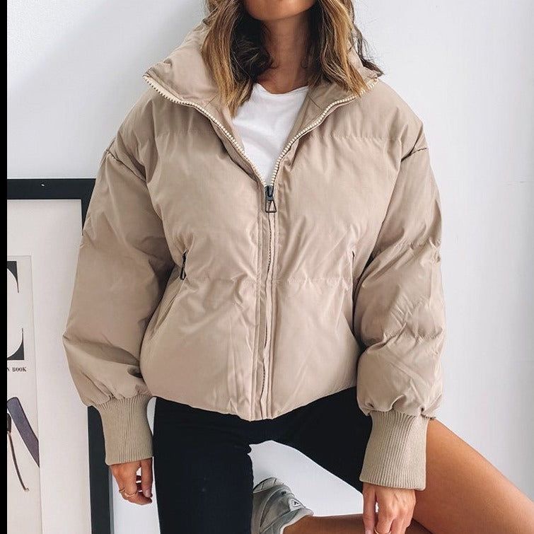 Yani -  Veste Zippée à Col Puffer