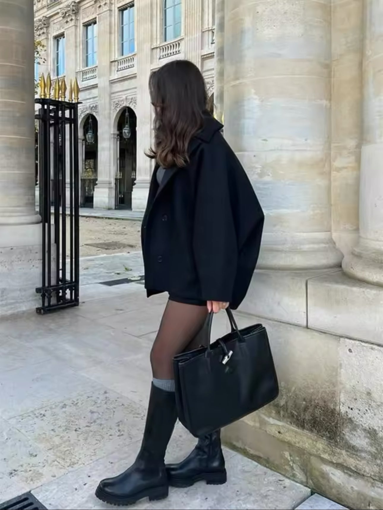 Yani -  Manteau surdimensionné à boutons avec poches