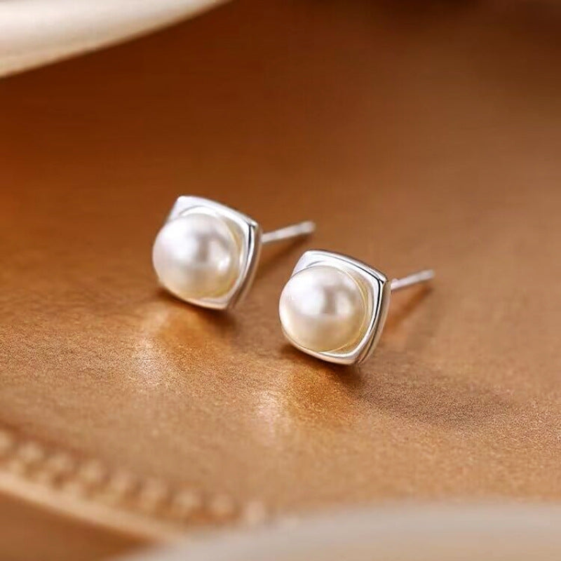 Boucles d'oreilles tendance en perles d'eau douce