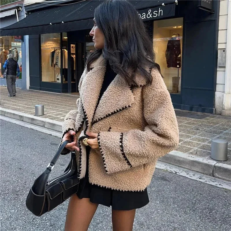 Yani -  Veste Teddy Élégante