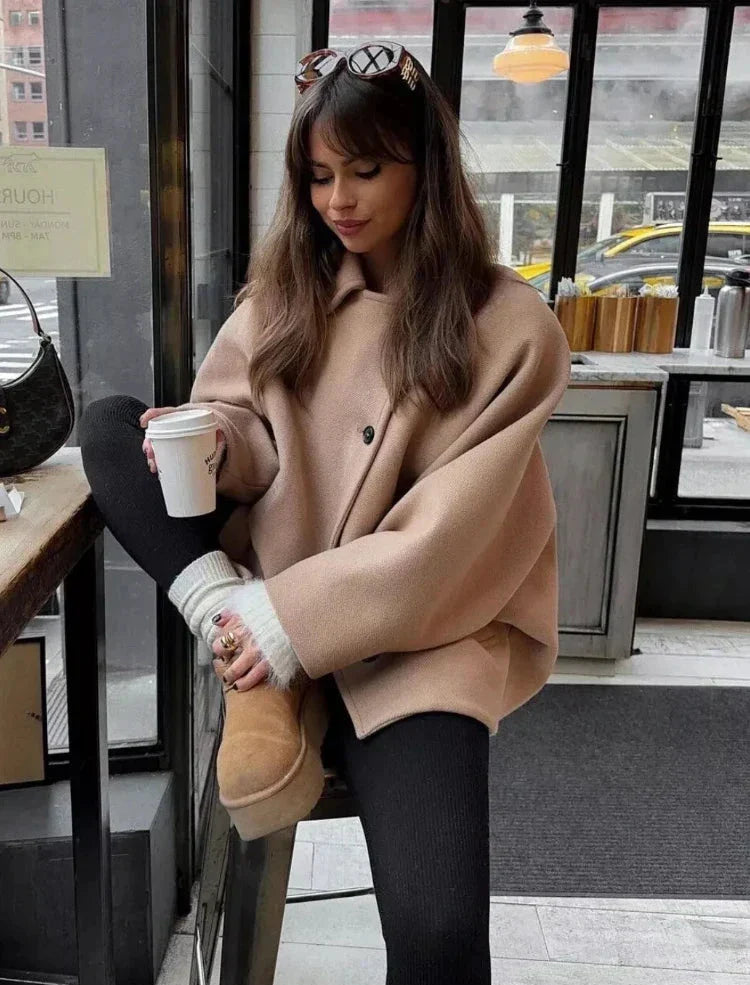 Yani -  Manteau Vintage Décontracté