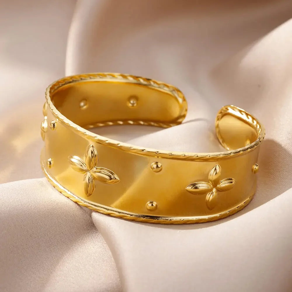 Bague Égyptienne Dorée à 3 Anneaux