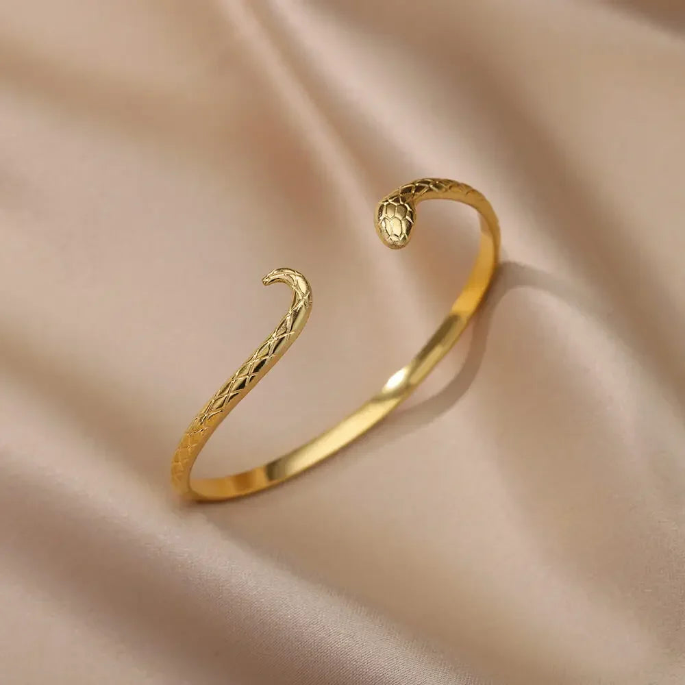 Bague Égyptienne Dorée à 3 Anneaux