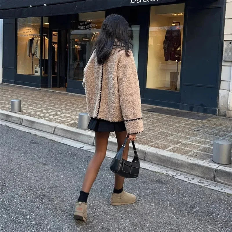 Yani -  Veste Teddy Élégante