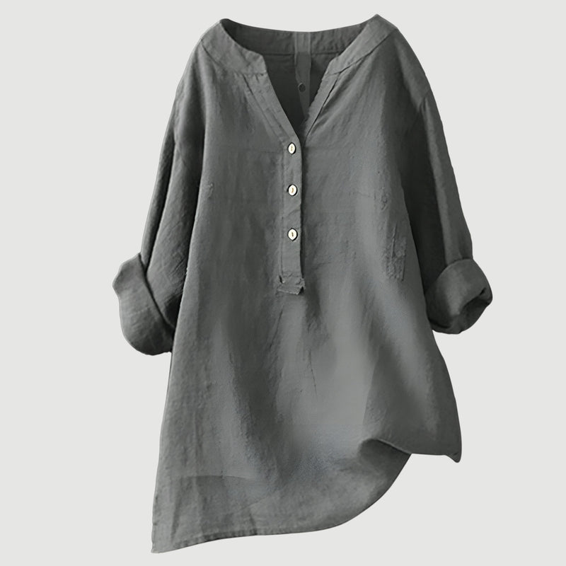 Zarina - Chemise en lin confortable