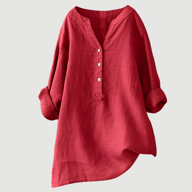 Zarina - Chemise en lin confortable