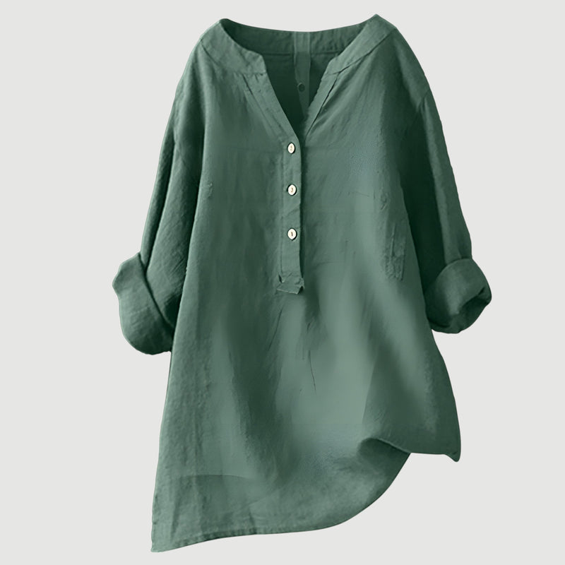 Zarina - Chemise en lin confortable