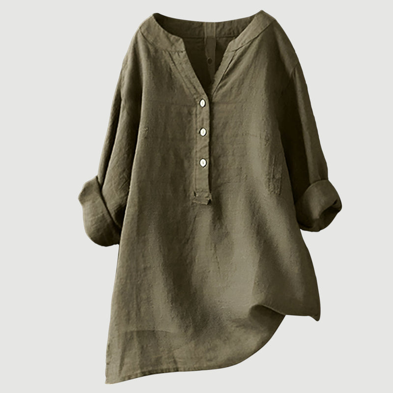 Zarina - Chemise en lin confortable