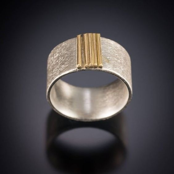 Bague Vintage en Or Plaqué Fin