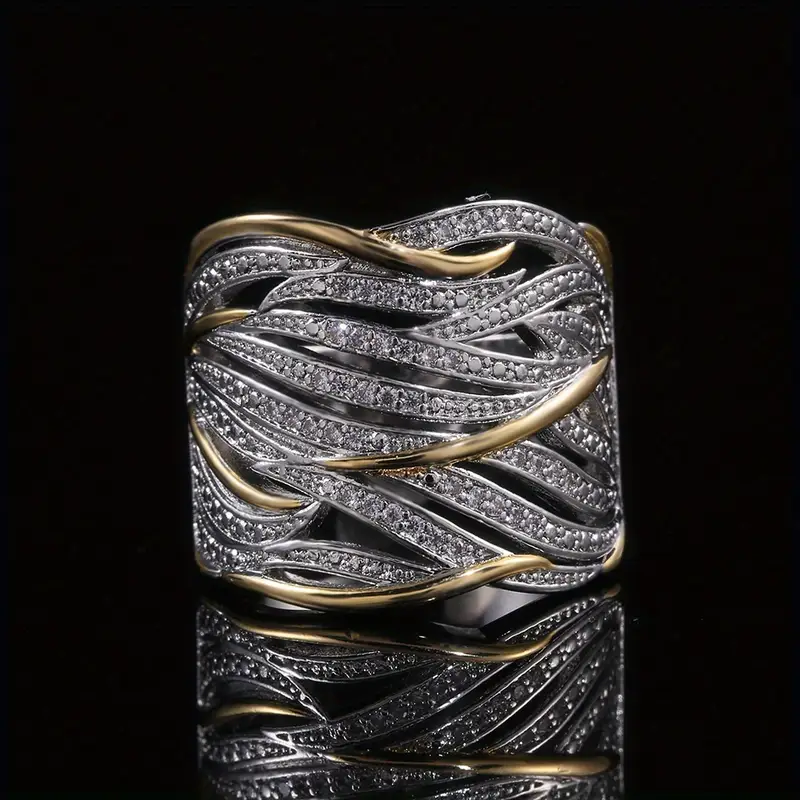 Bague en Or & Argent