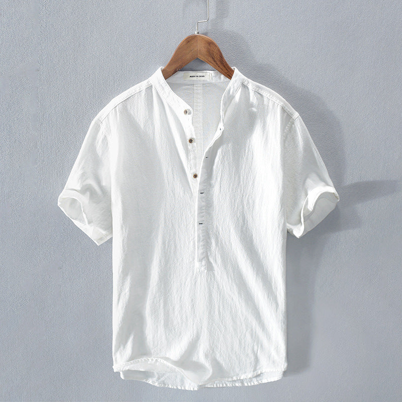 ULRICH | CHEMISE D'ÉTÉ EN MÉLANGE DE LIN POUR LÉGÈRETÉ ET CONFORT